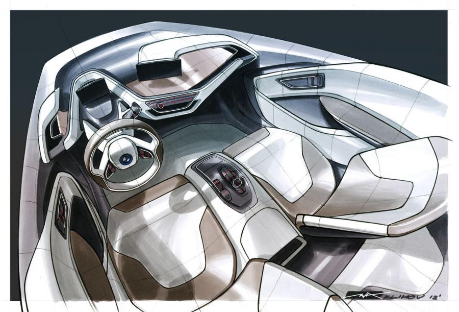  BMW i3 Coupe Concept 2012 года  (фото 22 из 66)